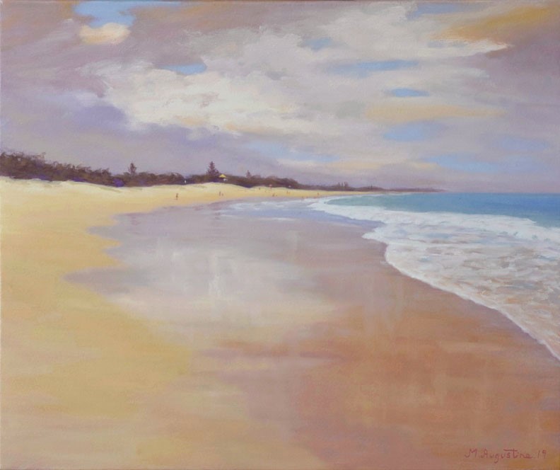 Receding tide 51X61CM $600